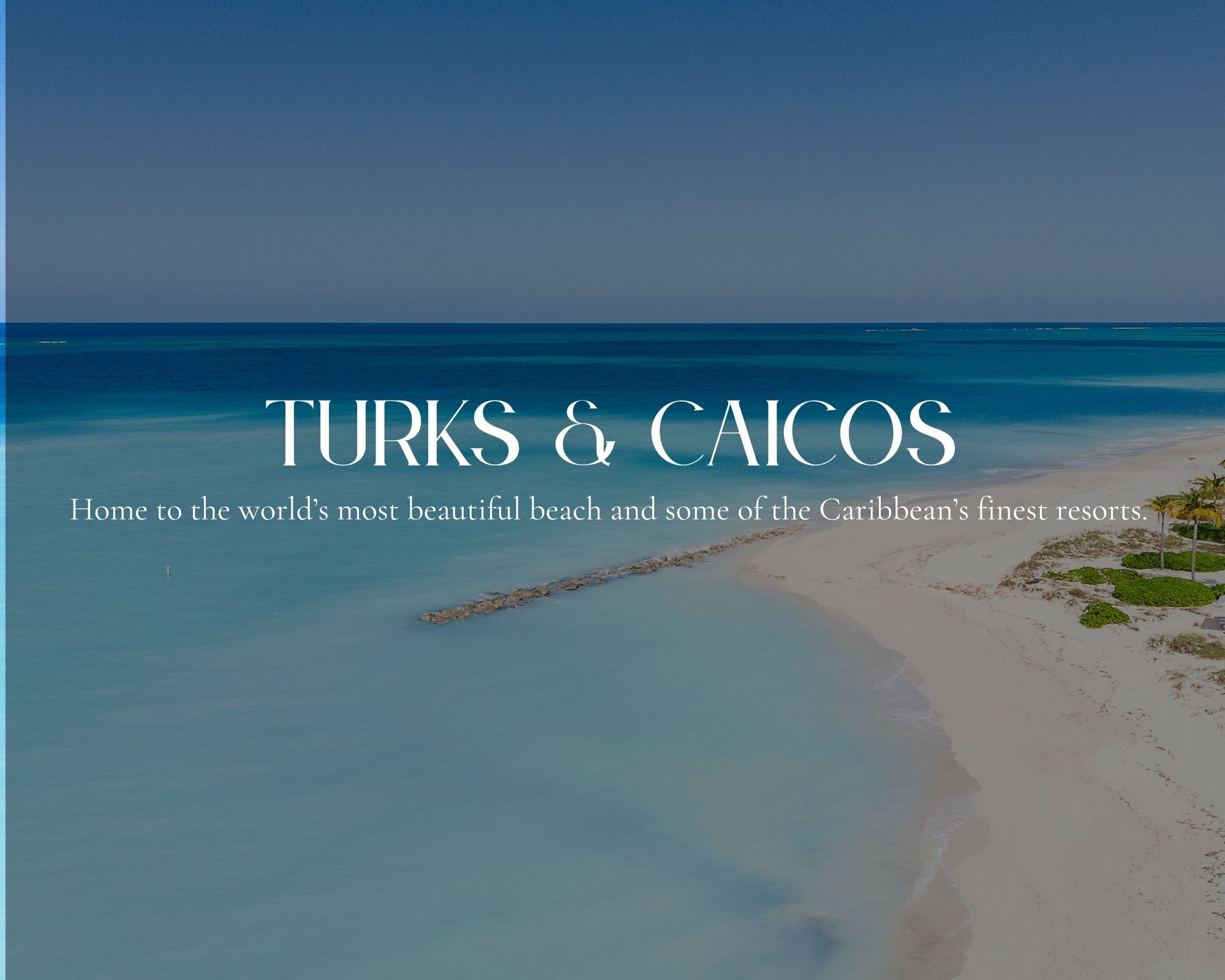 Turks & Caicos: Grace Bay Beach Turks and Caicos turquoise water